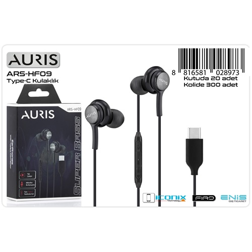 Auris HF9 Type-C Kulaklık