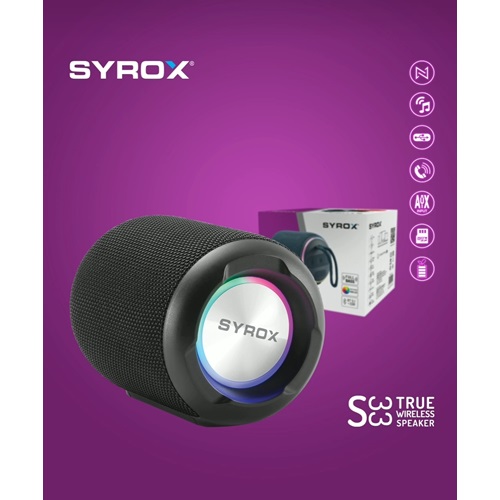 Syrox TWS BT 5.1 Multicolor Full Bluetooth Speaker